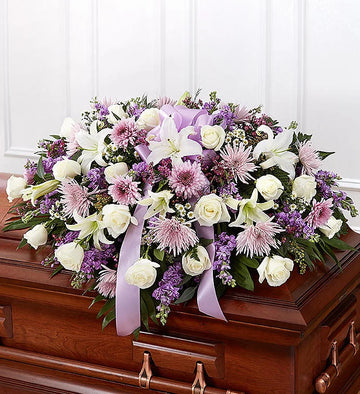 Mixed Flowers Casket Spray