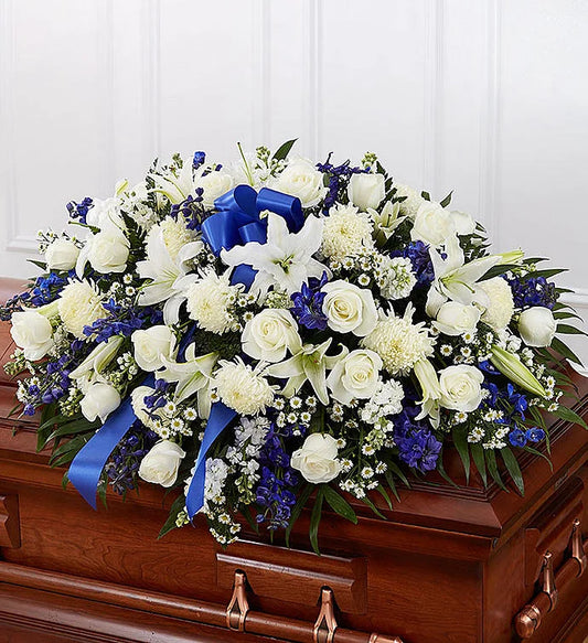 Mixed Flowers Casket Spray